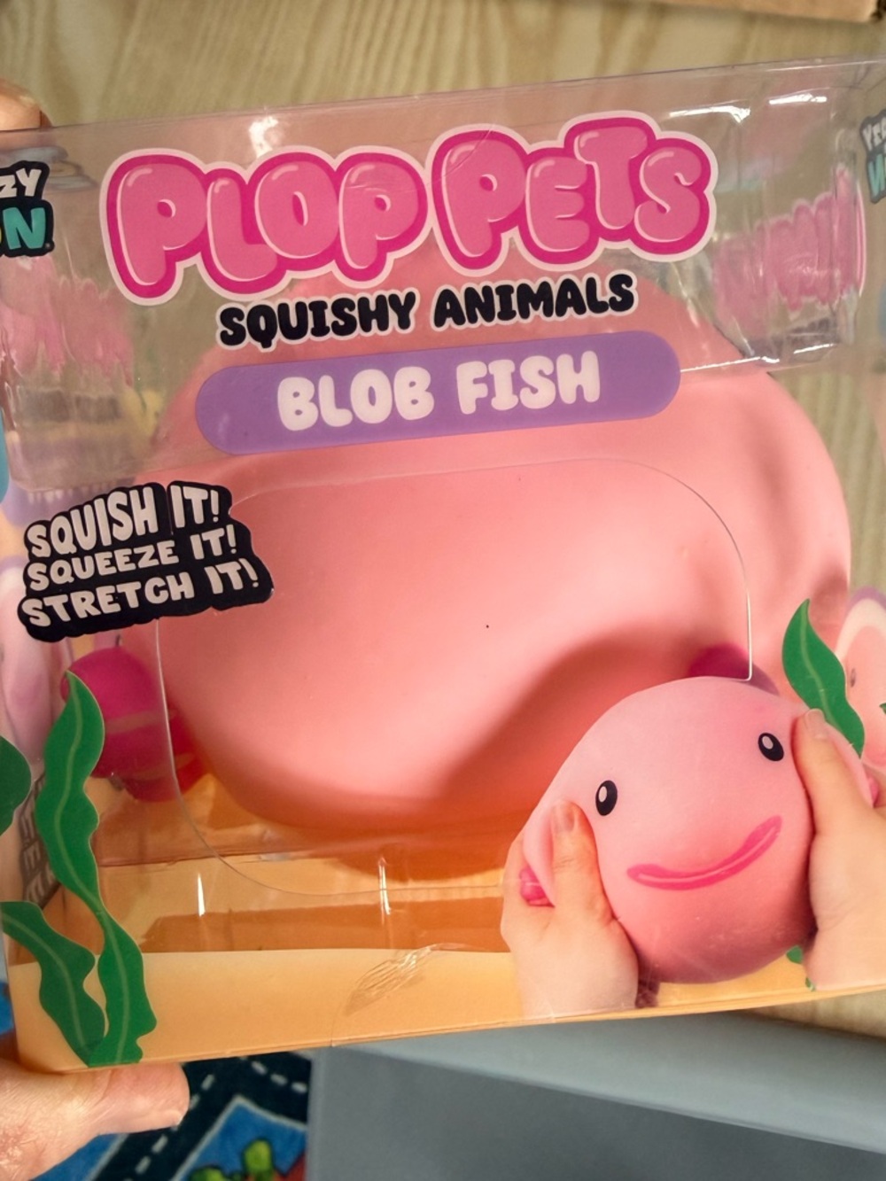 RMS- Crazy Fun- Blob Fish- Plop Pets- Squishy- LAST ONE